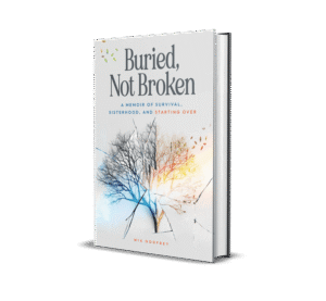 Burried Not Broken by Mia Godfrey Cover 3D