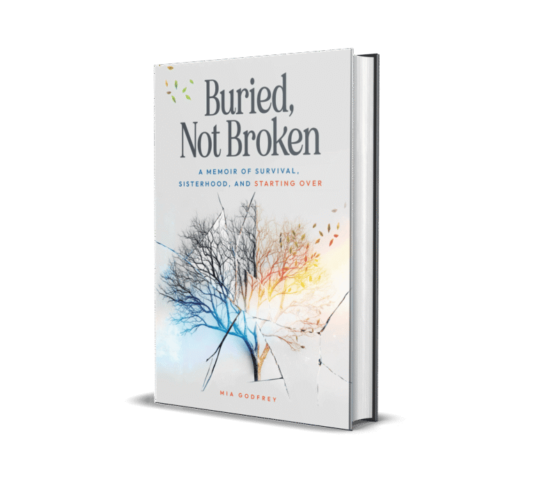 Burried Not Broken by Mia Godfrey Cover 3D