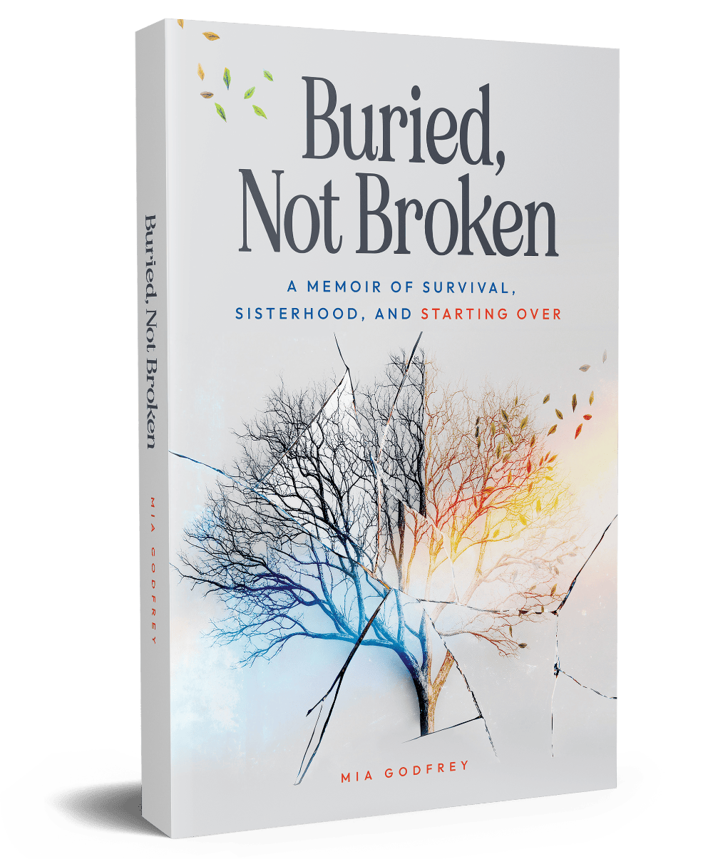 Burried Not Broken by Mia Godfrey Cover 3D